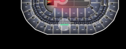 Seat view from Loge Seating