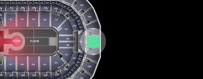 Seat view from Upper