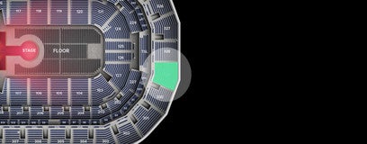 Seat view from Upper