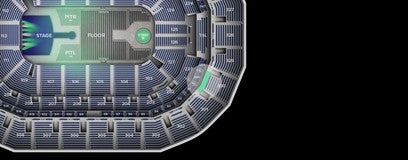 Seat view from Loge