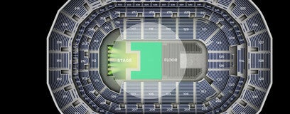 Seat view from General Admission