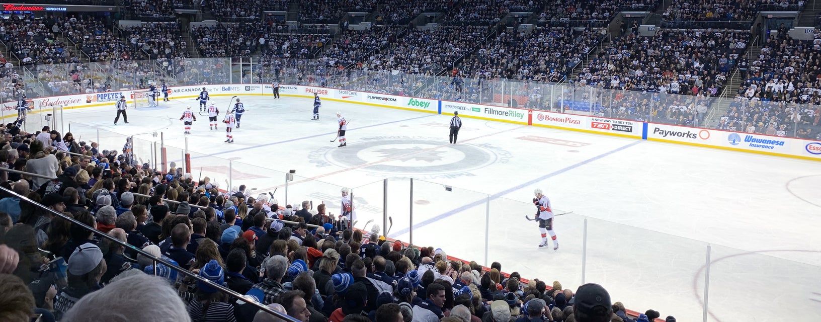 Seat view from Loge