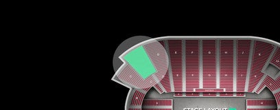 Seat view from Reserved