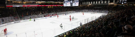 Seat view from Slapshots