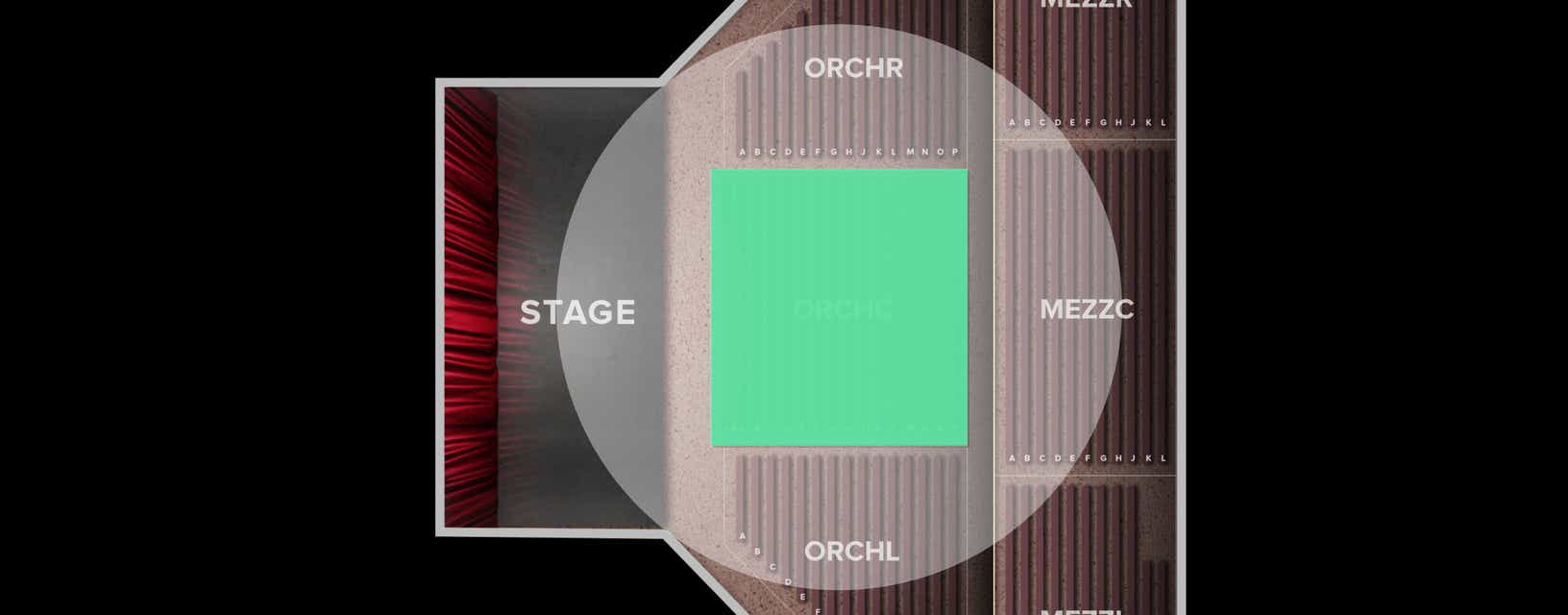 Seat view from Orchestra