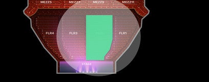 Seat view from Floor