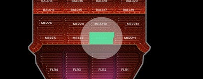 Seat view from Mezzanine