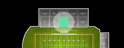 Seat view from 103