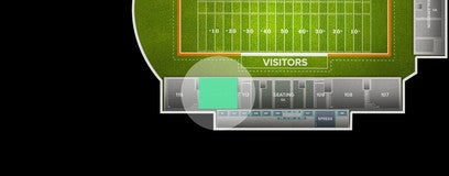 Seat view from 114