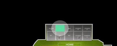 Seat view from 202