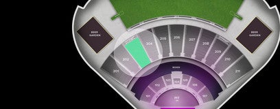 Seat view from Middle