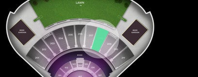 Seat view from Middle