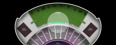 Seat view from Upper