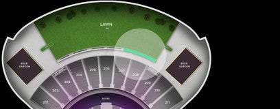 Seat view from Upper