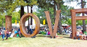 Seat view from General Admission