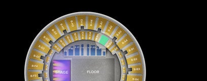 Seat view from Mezzanine