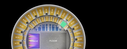 Seat view from Mezzanine