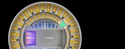 Seat view from Mezzanine