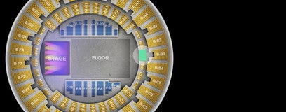 Seat view from Mezzanine