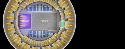 Seat view from Mezzanine