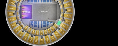 Seat view from Mezzanine