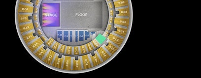 Seat view from Mezzanine