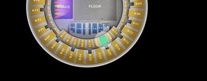 Seat view from Mezzanine