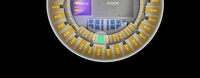 Seat view from Mezzanine