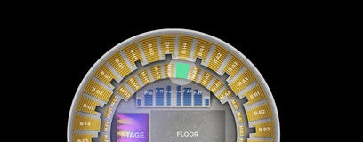 Seat view from Mezzanine