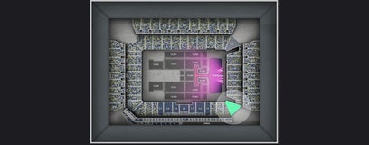 Seat view from Lower