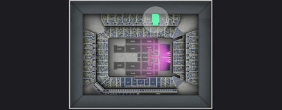 Seat view from Upper