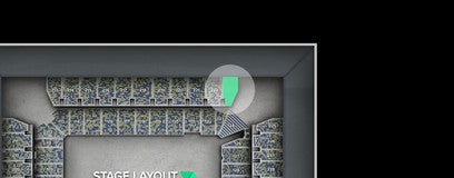 Seat view from Upper