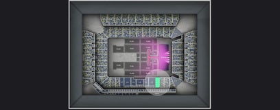 Seat view from Club