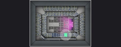 Seat view from Club