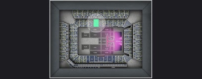 Seat view from Lower