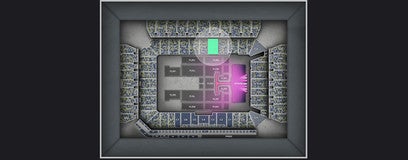 Seat view from Lower