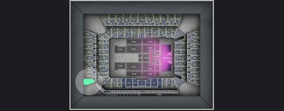 Seat view from Upper