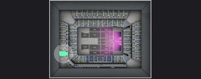 Seat view from Upper