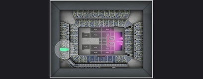 Seat view from Upper