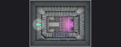 Seat view from Upper