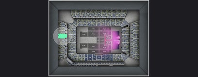 Seat view from Upper