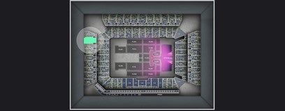 Seat view from Upper