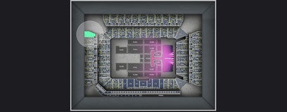 Seat view from Upper