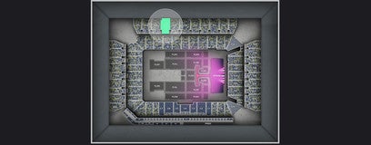 Seat view from Upper