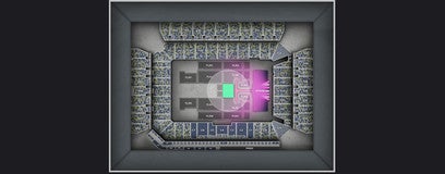 Seat view from Floor