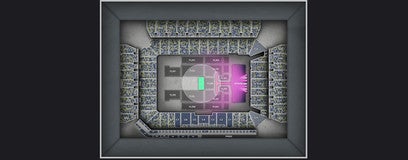 Seat view from Floor