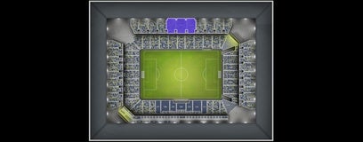 Seat view from Upper Midfield