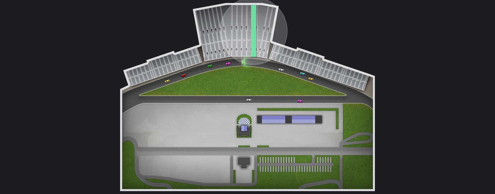 Seat view from Section