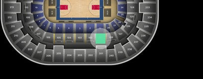 Seat view from Middle