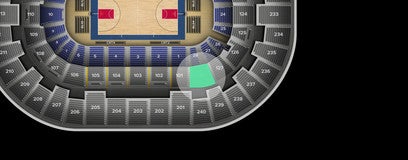 Seat view from Middle